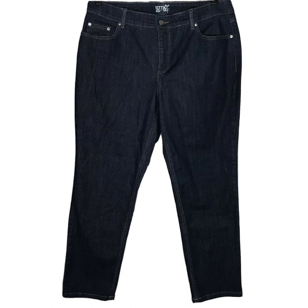 Terra & Sky Jeans Straight Leg